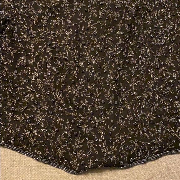 Adrianna Papell Occasions Beaded Blouse New - 10 - Picture 4 of 6